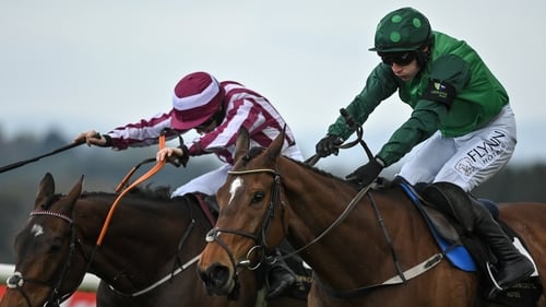 Blue Lord, right, with Paul Townend up