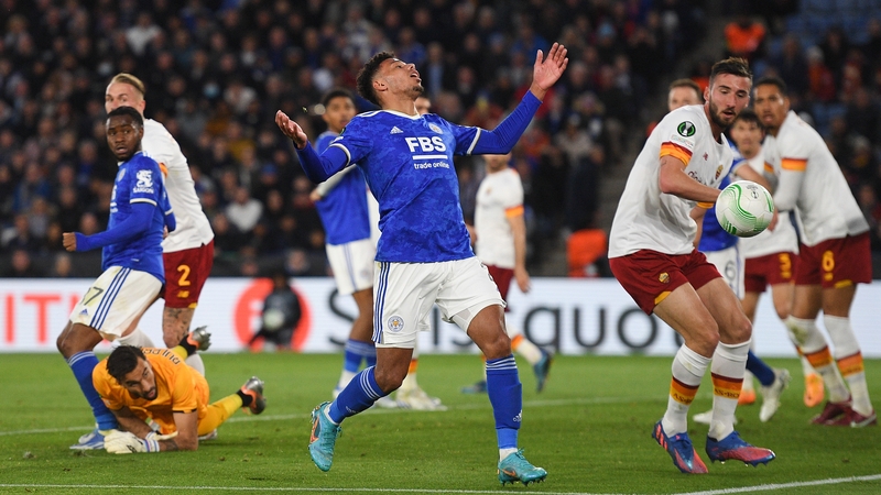 Leicester City will head to Stadio Olimpico on level terms