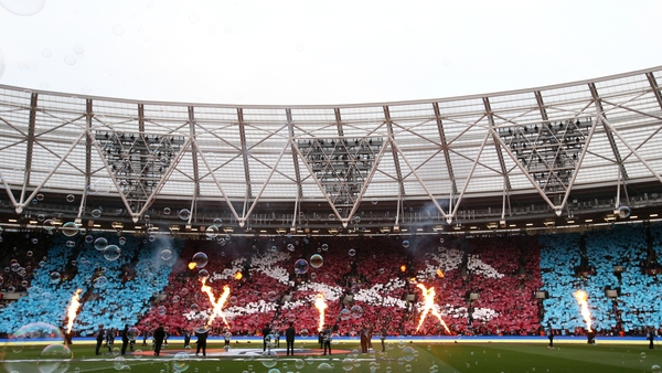 The alleged incident took place during West Ham's clash with Eintracht Frankfurt