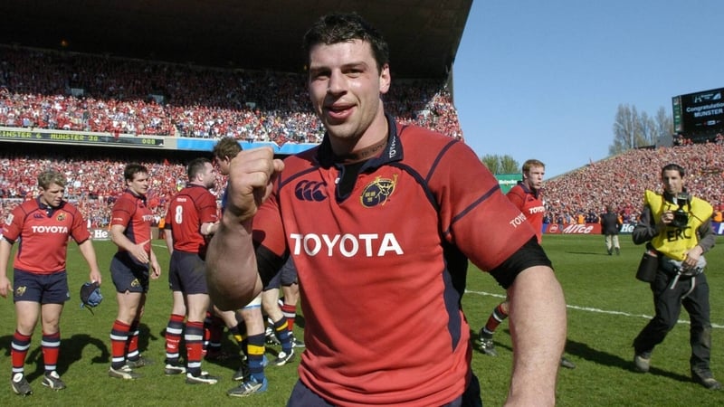 Denis Leamy won two Heineken Cups with Munster