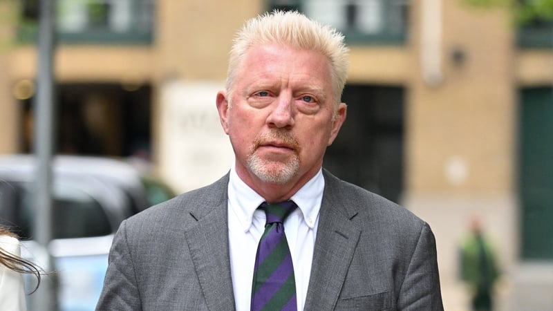 Boris Becker appears at Southwark Crown Court