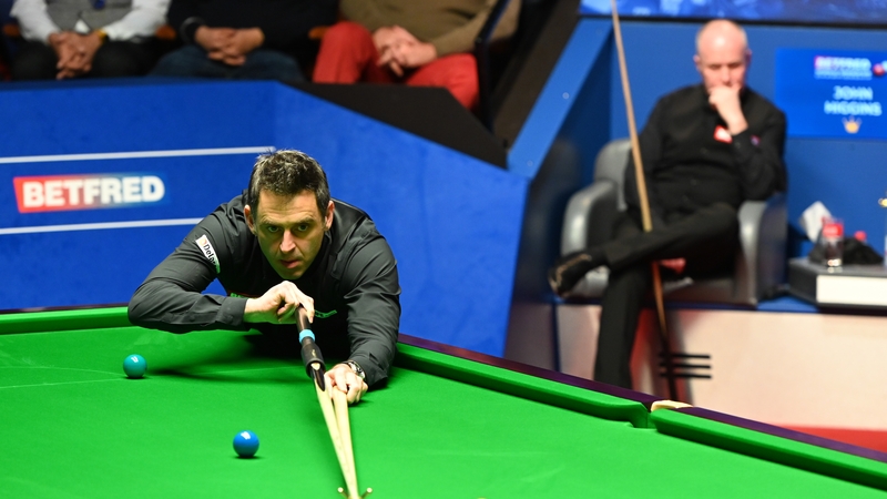 Ronnie O'Sullivan took command of his World Championship semi-final