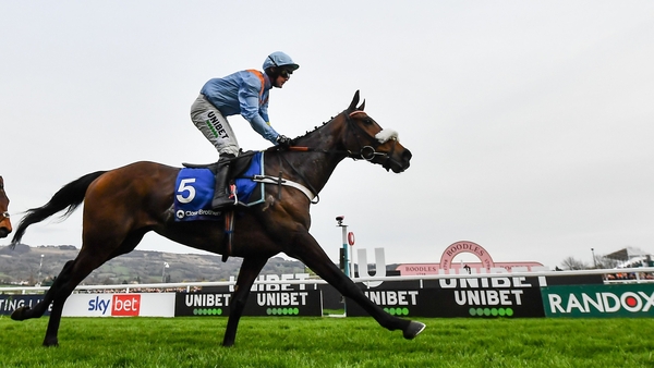 Marie's Rock could only finish seventh in the Mares' Hurdle at Cheltenham last week