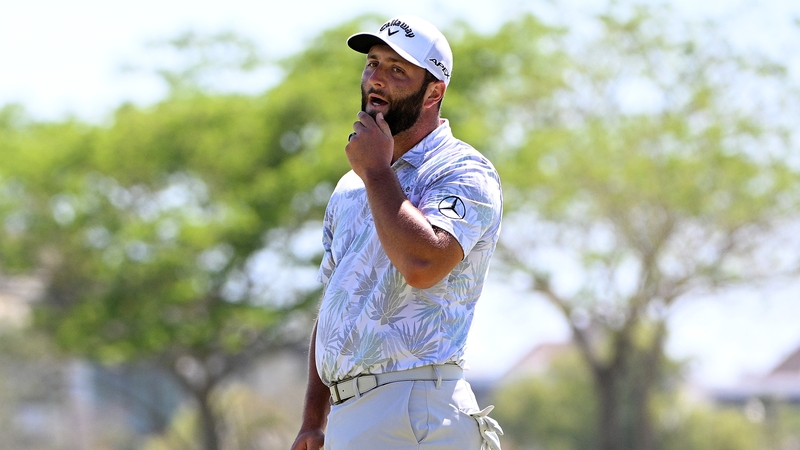 Jon Rahm is seeking a first win since last year's US Open