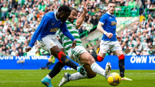 Fashion Sakala got the leveller for Rangers