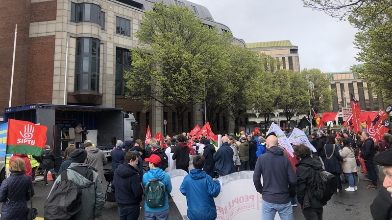 The event was organised by the Dublin Council of Trade Unions