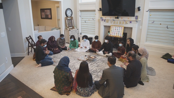 The celebration sees friends and family coming together for food and drinks