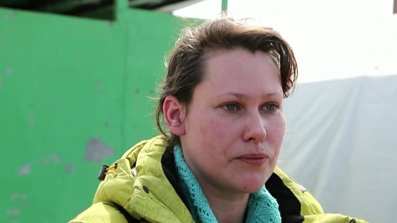 Natalia Usmanova talked of her 'terrible fear' as she hid in the Azovstal bunker