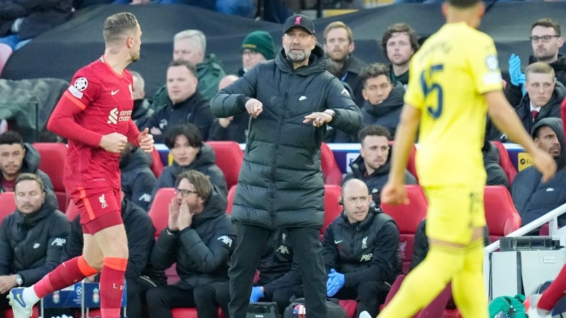 The Liverpool boss is eyeing up a third Champions League final appearance in five years