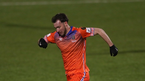 Louis Britton, on loan from Bristol City, scored the only goal for Waterford