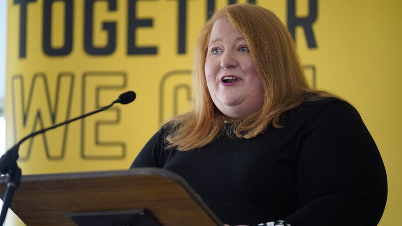 The poll has indicated a surge in support for the cross-community Alliance Party, headed by Naomi Long