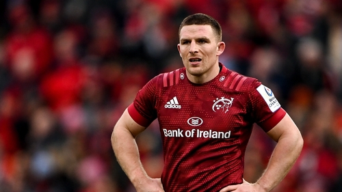 Conway hasn't featured for Munster since January