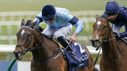 James Doyle partnered the filly to victory at Newmarket