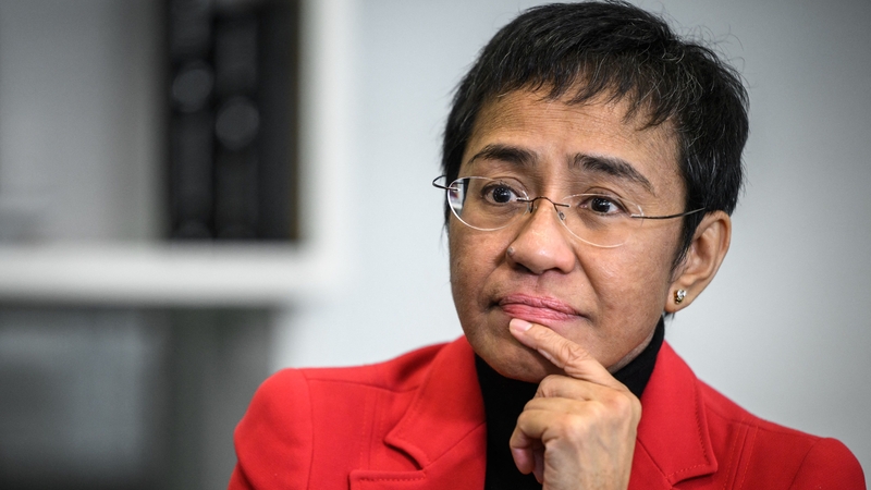 Maria Ressa said social media makes it easier to spread propaganda