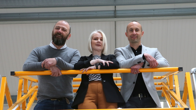 Vyta CEO and founder Philip McMichael with Chief Commercial Officer Faye Thomas and Leigh Medhurst, Vyta's new Chief Development Officer