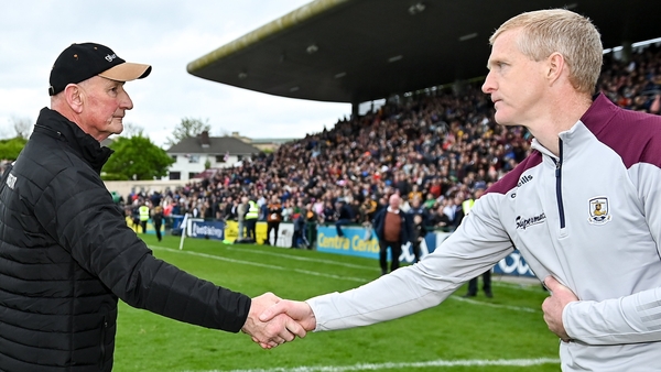 Brian Cody (L) and Henry Shefflin