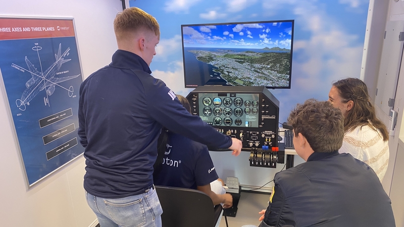 The classroom encourages more students to study STEM - science, technology, engineering and maths