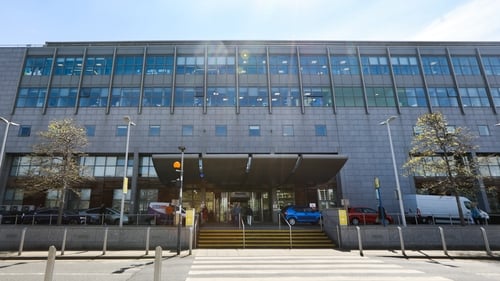 The woman was taken to St Vincent's Hospital for treatment of her injuries (file photo: RollingNews.ie)