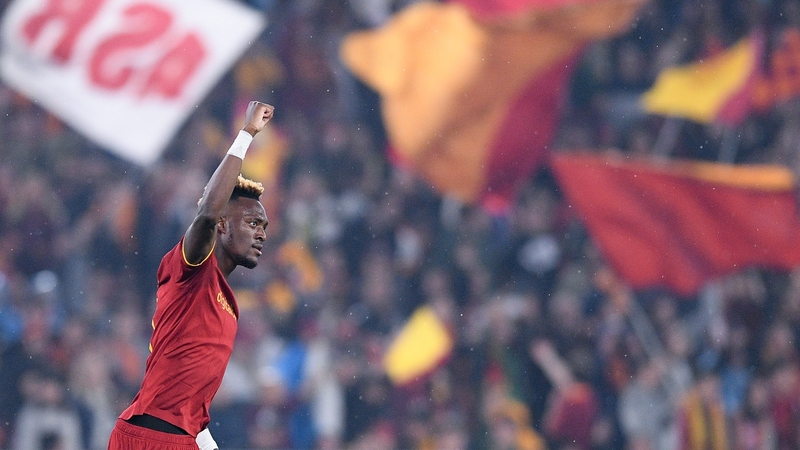 Tammy Abraham celebrates his goal