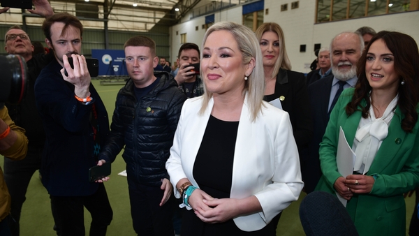 Toghchán Chomhthionól Stormont: Sinn Féin chun cinn