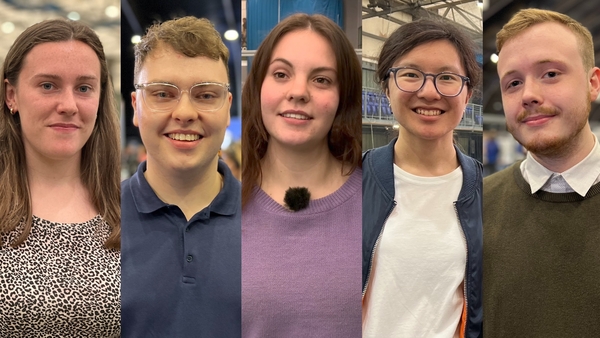 A partnership between Ulster University and RTÉ News saw eight student journalists team up with our reporters at the three count centres.