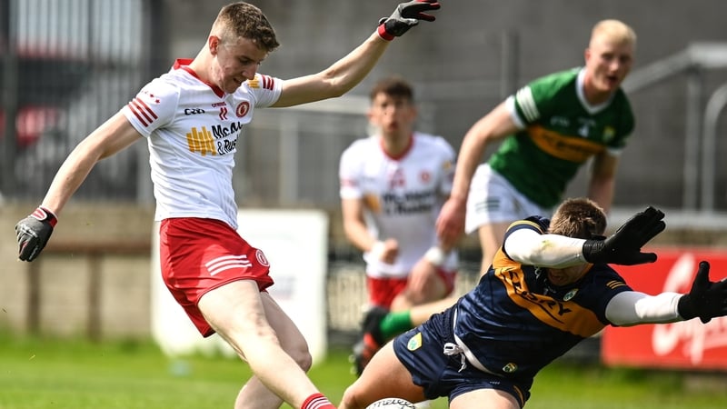 Ciarán Bogue got the Tyrone goal