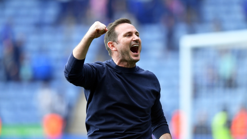 Frank Lampard has led Everton out of the relegation zone