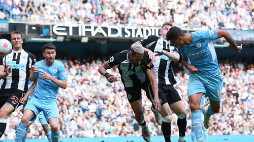 Rodri heads in City's third on a comfortable afternoon for the leaders