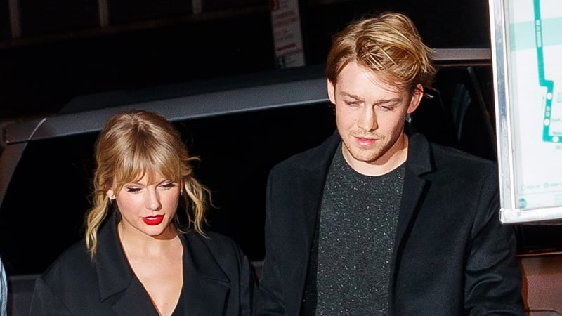 Joe Alwyn has said he is "proud" of the music he made with girlfriend Taylor Swift