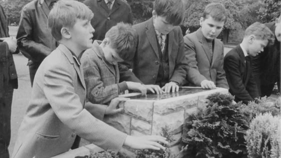 The Garden for the Blind opens in Dublin's Saint Stephen's Green, 1972.
