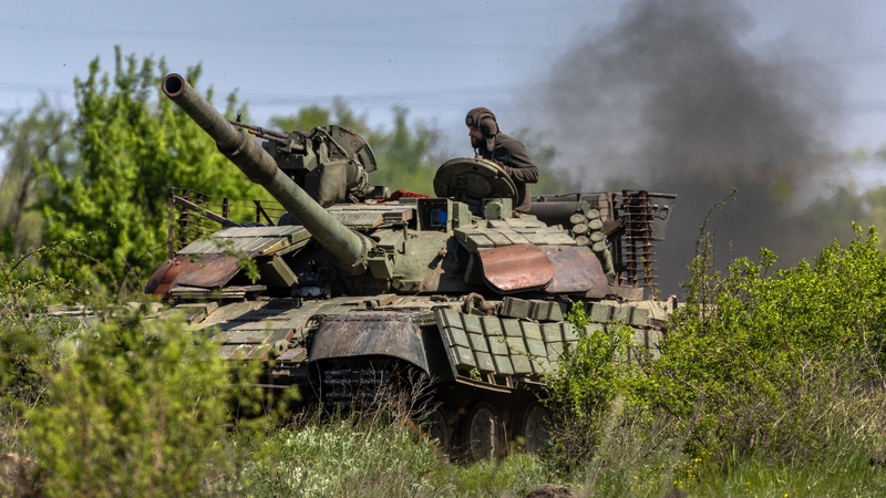 Ukraine's President Volodymyr Zelensky said his country would triumph over Russian forces