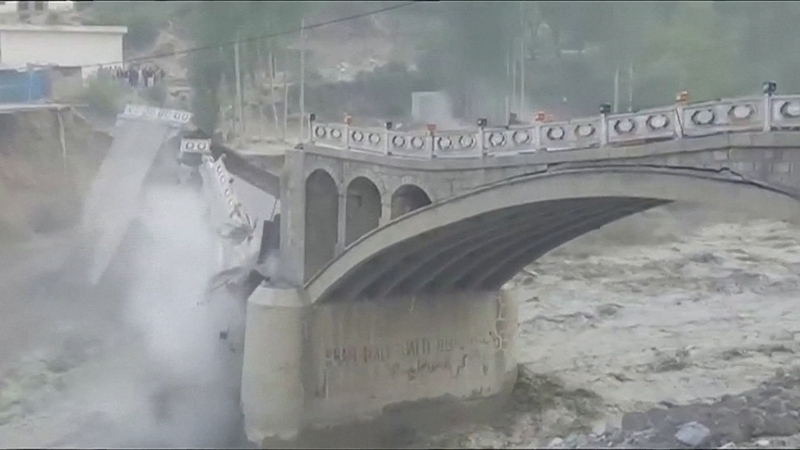 Glaciers in the Himalaya, Hindu Kush and Karkoram mountain ranges have melted rapidly due to a recent heatwave