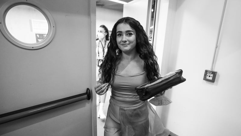 Brooke Scullion: "If I can qualify for Saturday, I will levitate. I'll just take flight!" Image: Corrine Cumming / EBU