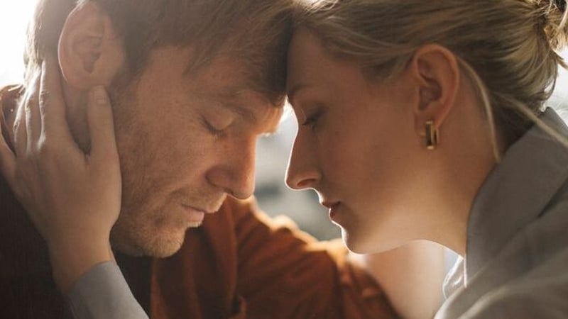 Brian Gleeson and Sarah Morris star in Constellations (Pic: Rich Gilligan)