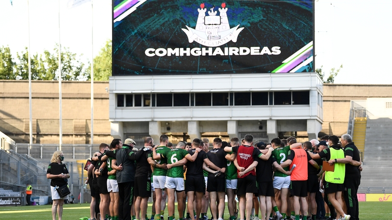 Meath's squad after last year's Leinster semi-final loss to Dublin