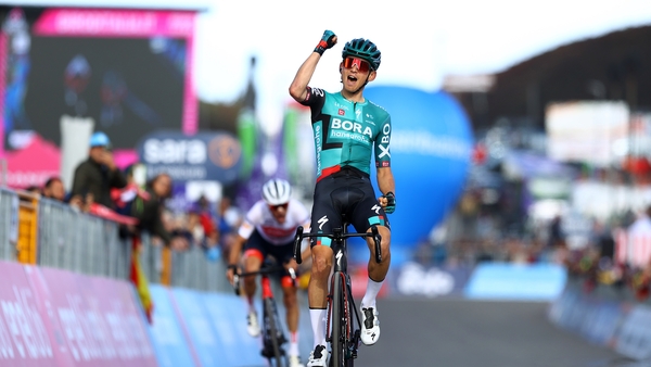 Lennard Kamna won stage four of the Giro d'Italia