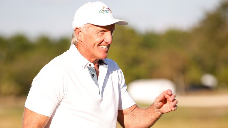 Greg Norman says he is looking "decades" into the future