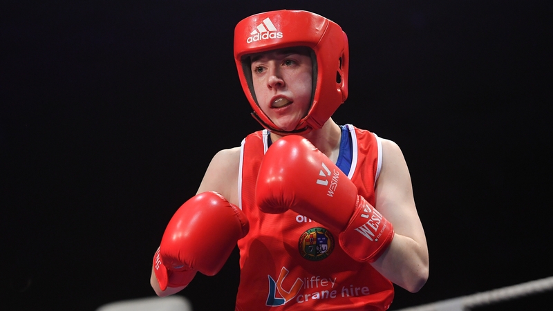 Shannon Sweeney was beaten by a strong Argentinian opponent