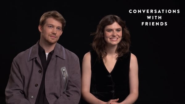 Joe Alwyn and Alison Oliver