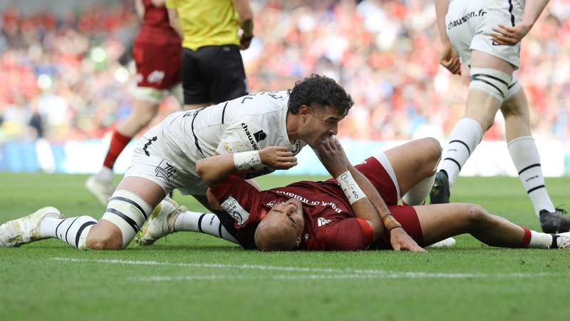 Arnold was yellow carded for a dangerous tackle on Zebo in the 50th minute