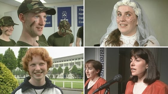 Sone of the Macra na Feirme National Talent Competition finalists in 1997.