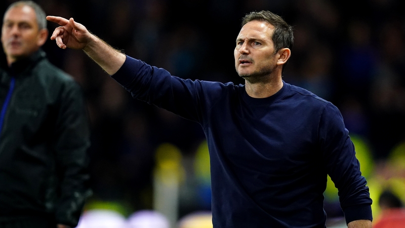 Everton manager Frank Lampard
