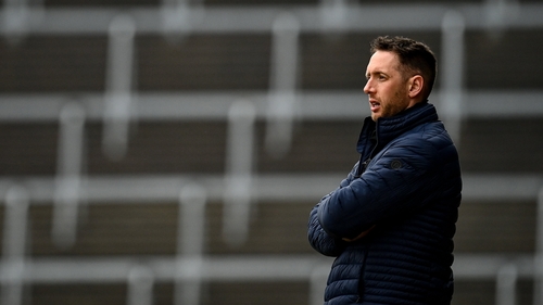 Offaly manager Michael Fennelly on the sideline