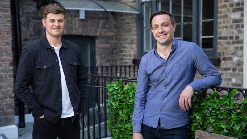 Wayflyer Co-founders Jack Pierse and Aidan Corbett