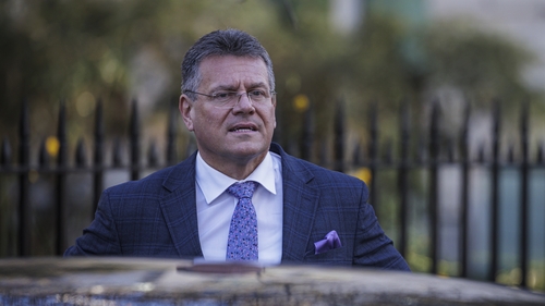 Maroš Šefčovič oversees EU relations with Britain