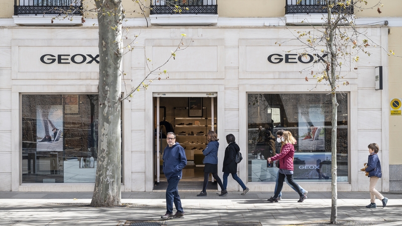 Geox which mainly operates in Russia and Ukraine through third parties