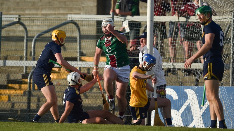 Derek McNicholas reacts after his late goal claimed an unlikely draw for Westmeath
