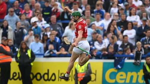 Harnedy celebrates a late point