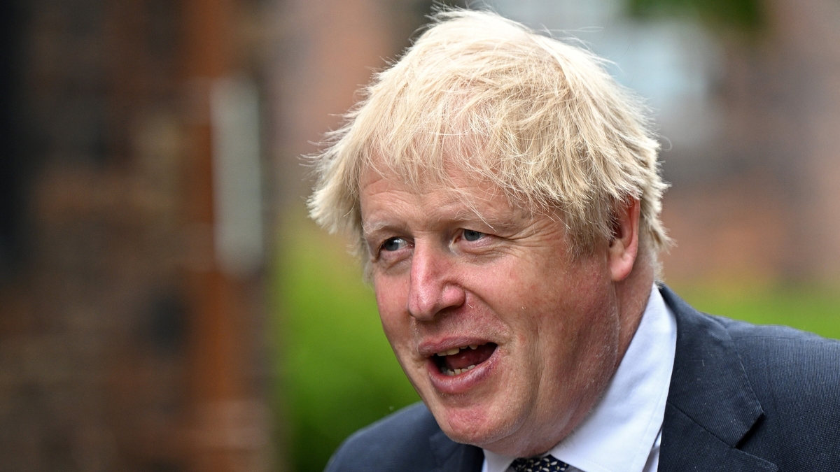 Boris Johnson in Belfast for Protocol talks