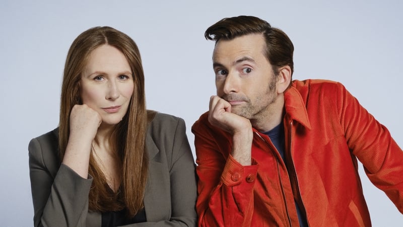 Catherine Tate and David Tennant